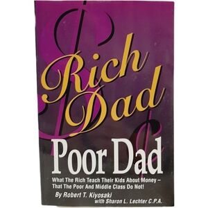 🍒4 for $20🍒 Rich Dad Poor Dad by Robert T. Kiyosaki Paperback Book
